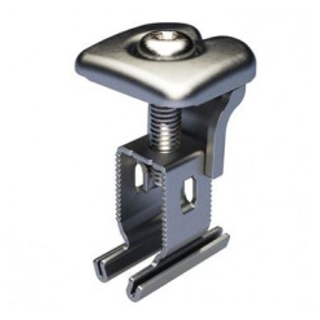 RS1 Universal End and Mid Clamp 30 - 50mm Silver ONE FOR ALL