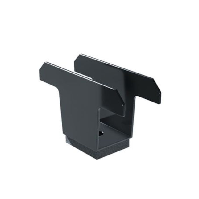 S4 Double Clamp BLACK with EPDM 1.7 mm (H30)
