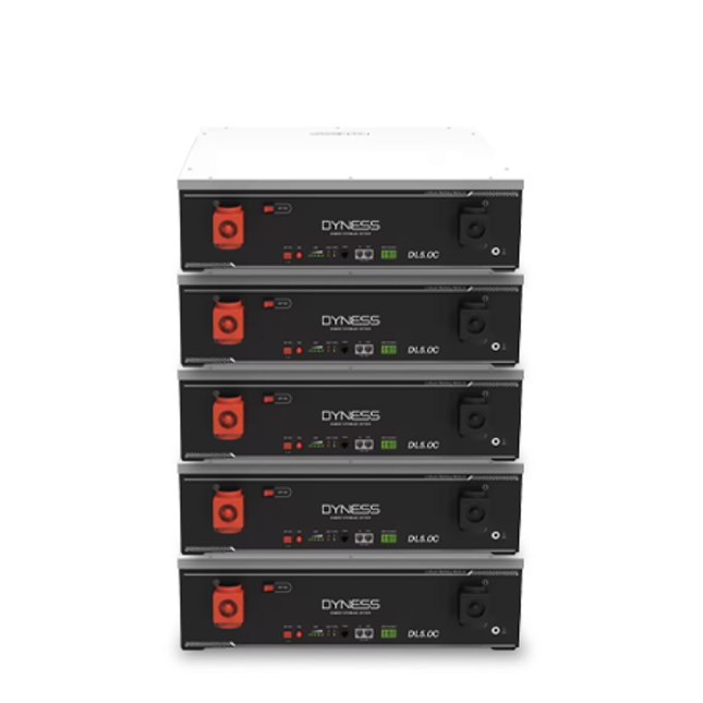 Dyness DL5.0C 5.12kWh LV LFP Battery - Pack of 5 (25.6kWh)