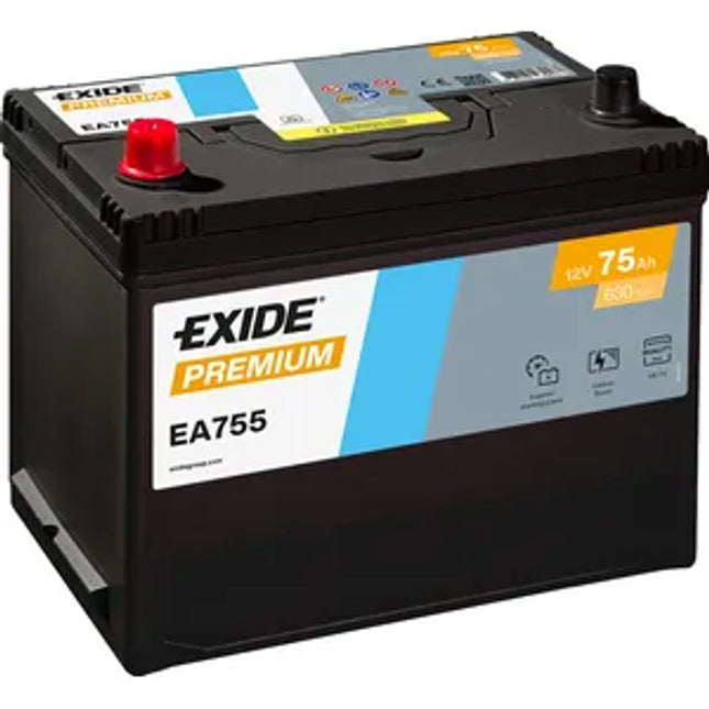 EA755 EXIDE PREMIUM CAR BATTERY 031TE - Powerland.co.uk