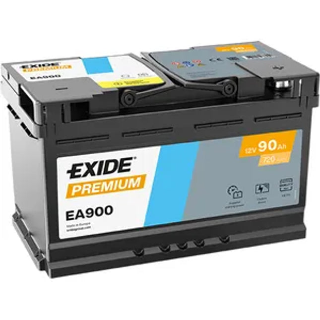 EA900 EXIDE PREMIUM CAR BATTERY 115TE - Powerland.co.uk