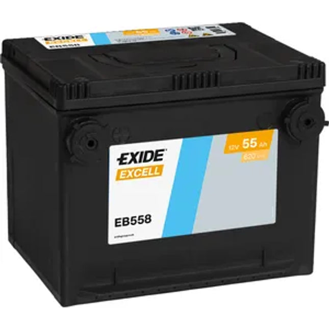 EB558 EXIDE EXCELL CAR BATTERY WG75SE