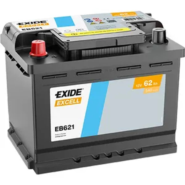 EB621 EXIDE EXCELL CAR BATTERY 078SE