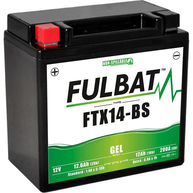 Ftx14-Bs Gel Fulbat Motorcycle Battery Battery