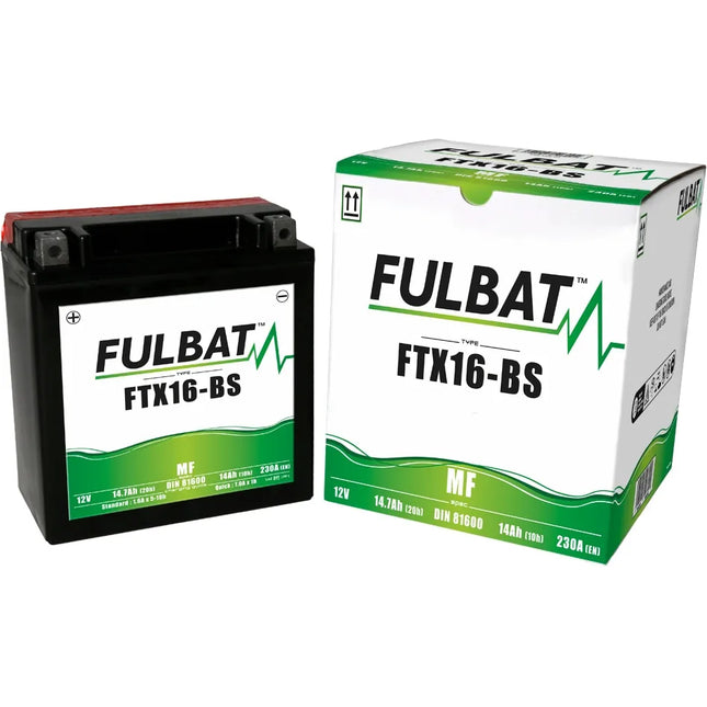 Ftx16-Bs Mf Fulbat Motorcycle Battery - Ytx16-Bs Battery