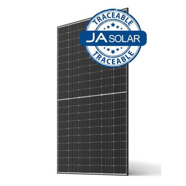 JA SOLAR 540W N-Type TOPCon MBB Traceable Double Glass Bifacial 60 Cell Black Frame MC4