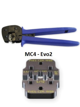 Staubli MC4-Evo2 Industrial Crimping Pliers 2.5/4/6mm2 - Powerland Renewable Energy