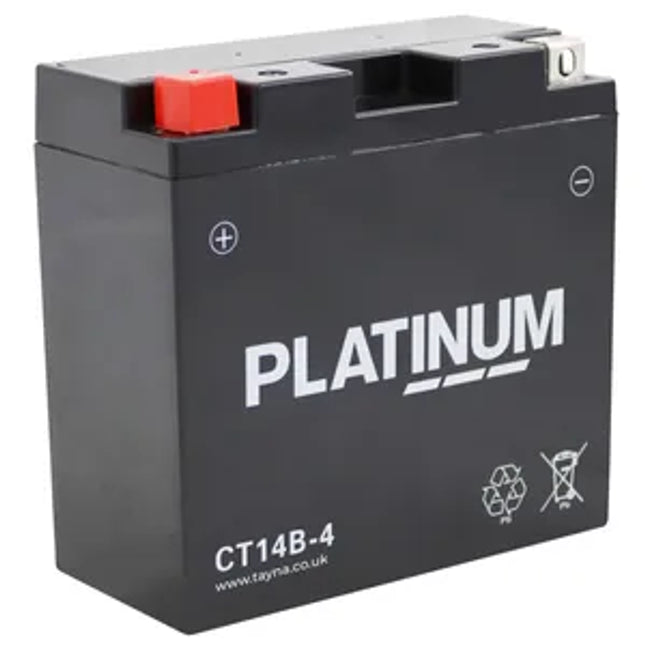 CT14B-4 PLATINUM AGM Motorcycle Battery