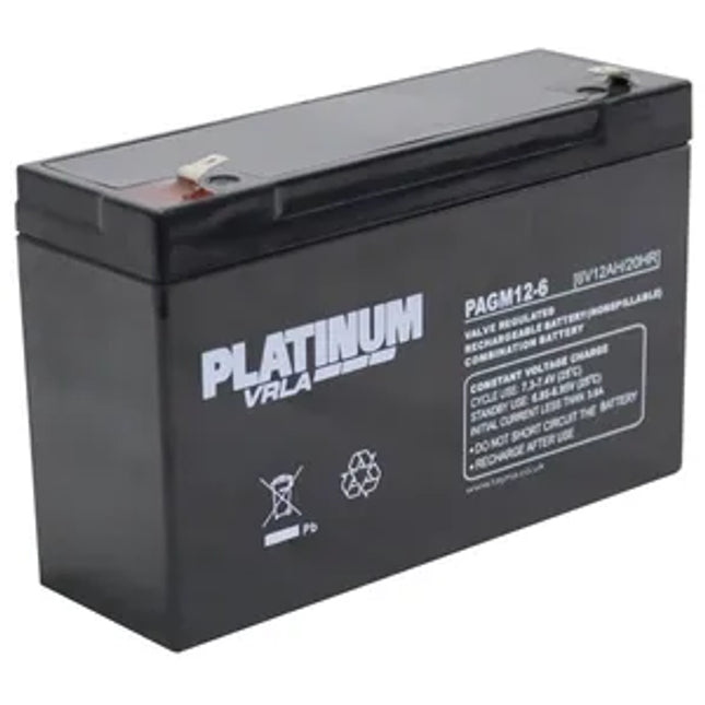 PAGM12-6 PLATINUM VRLA Battery