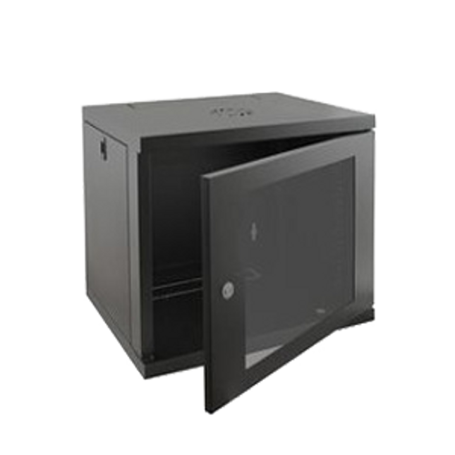 Racky Rax Cabinet 12U 550D - Black