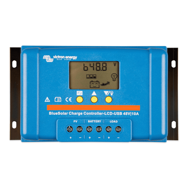 Victron Energy BlueSolar PWM LCD&USB 48V 10A – SCC040010050-Powerland