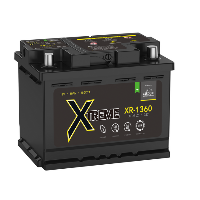 Xtreme Dual Purpose Xr-1360 Battery