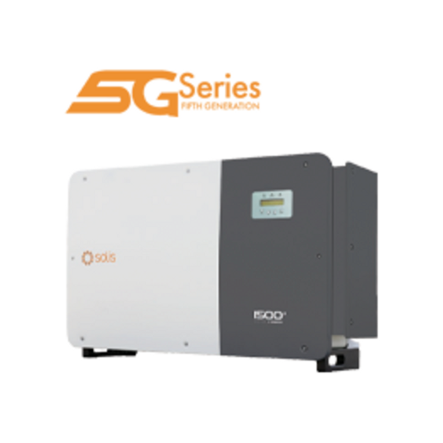 Solis 255kW 5G 3 Phase 12 MPPT High Voltage with SPD and DC.