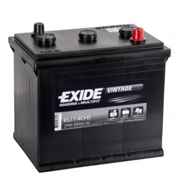 EU140-6 Exide Marine Leisure Multifit Vintage Battery