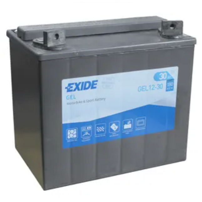 GEL12-30 Exide 12-30 Motorcycle Battery 12V 30Ah (53030)