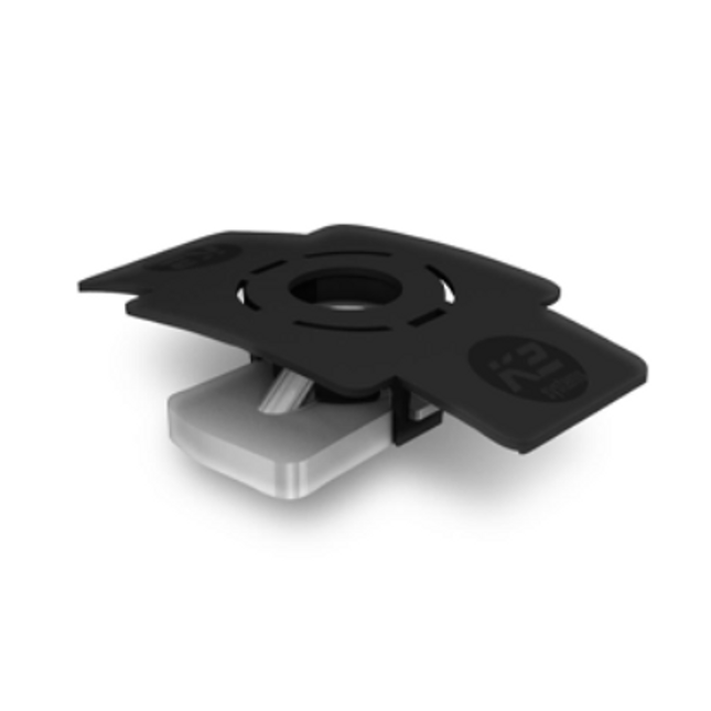 K2-MK2 insertion nut with clip, Stainless steel