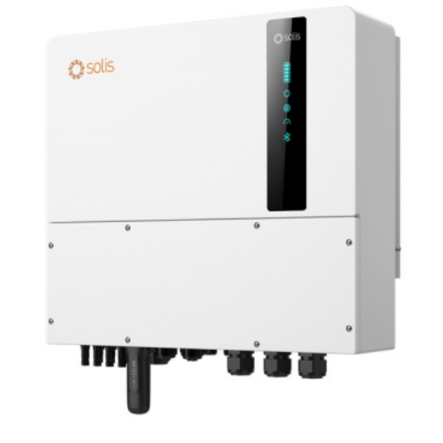 Solis S6 12kW 3 Phase Hybrid Inverter with DC - 4 MPPT for HV Batteries (WIFI/LAN)