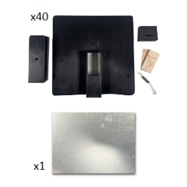 Genius Roof - 40 Speed Flash with 2 FOC Shields - Package