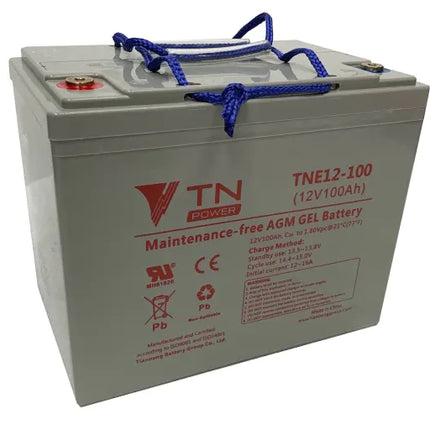 TN Power AGM 12V 100Ah Deep Cycle Battery - TNE12-100