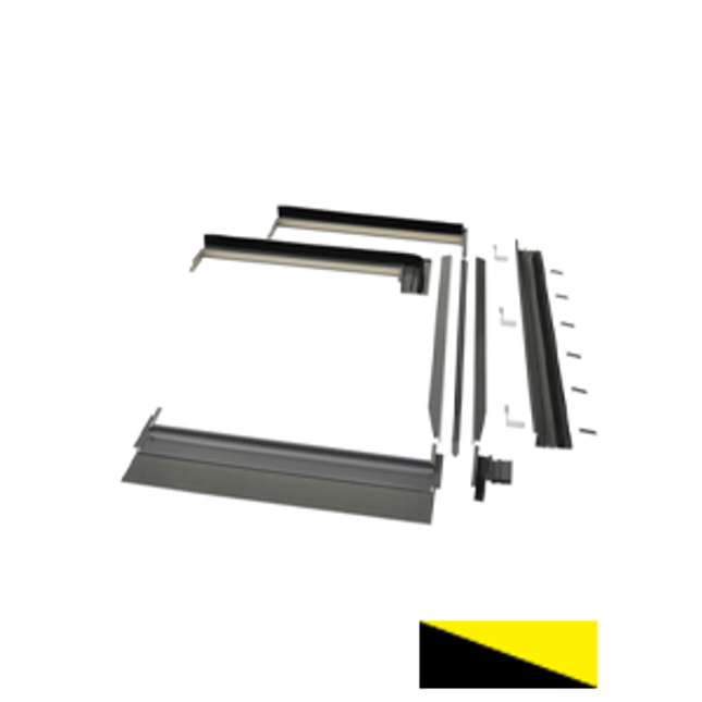 Clearline Fusion M10 portrait corner conversion kit, left bottom corner (centre panel above)