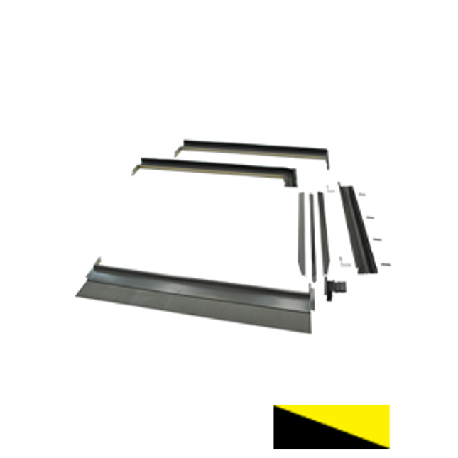 Viridian Clearline Fusion G1 landscape corner conversion kit, left bottom corner