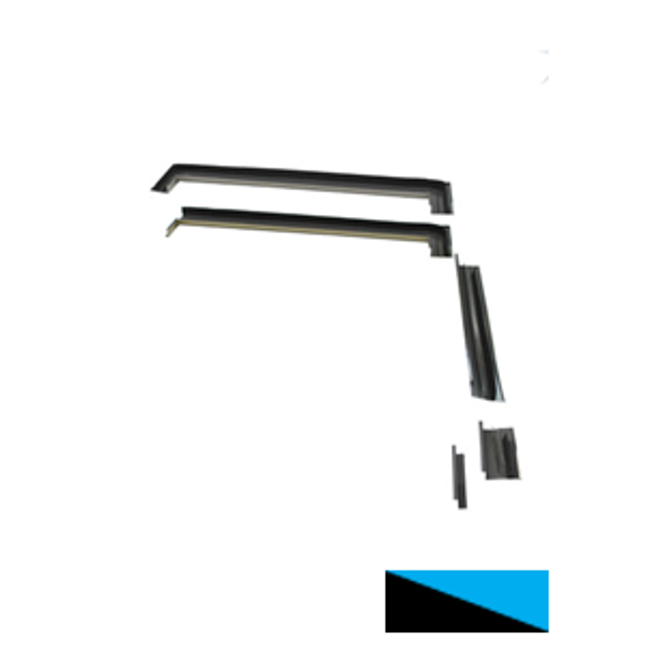 Viridian Clearline Fusion G1 landscape corner conversion kit, right top corner