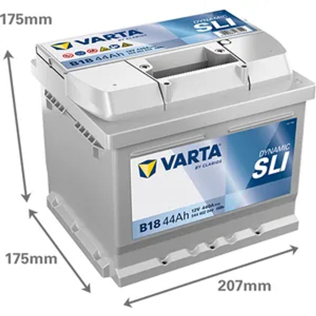 B18 VARTA BLUE DYNAMIC CAR BATTERY 12V 44AH (544402044) (063)