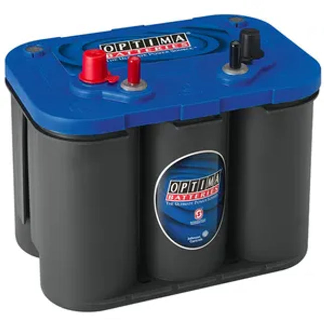 OPTIMA BLUE TOP BATTERY BT SLIM 4.2 (8006-252) (BCI 34M) BTSLIM4.2 AGM - Powerland Renewable Energy