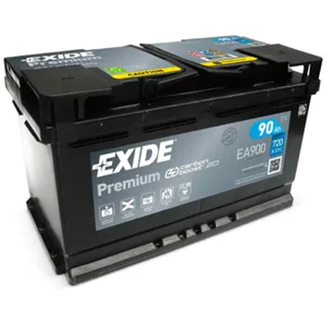 EA900 EXIDE PREMIUM CAR BATTERY 115TE - Powerland Renewable Energy