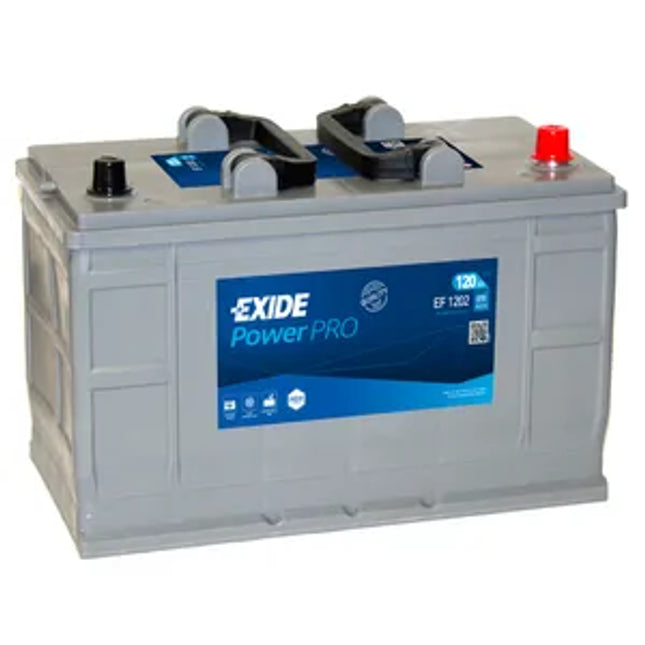 Ef1202 Exide Power Pro Professional Hdx Commercial Battery 12V 120Ah Battery