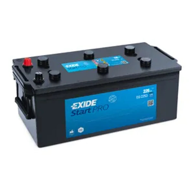 W625SE EXIDE HEAVY DUTY COMMERCIAL PROFESSIONAL BATTERY 12V 225AH EG2253 - Powerland Renewable Energy