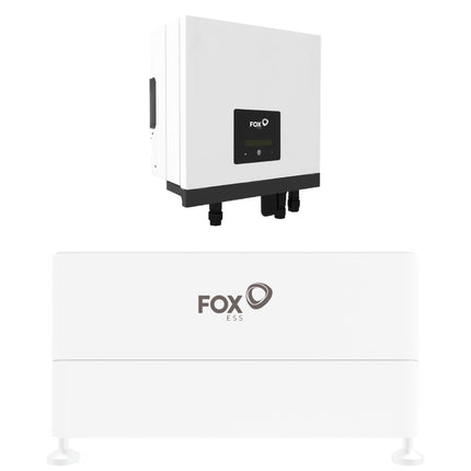 Fox ESS 5.0kW Hybrid Inverter with ECS2900 (B) Battery stack of 2 (5.76kWh)