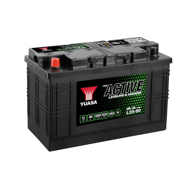 L35-90 YUASA LEISURE BATTERY 12V 90AH-Powerland