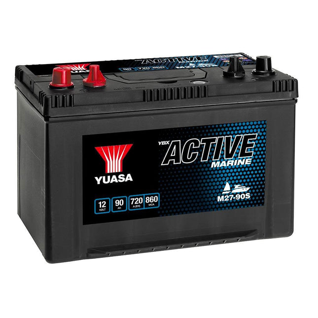 M27-90S YUASA MARINE BATTERY 12V 90AH-Powerland