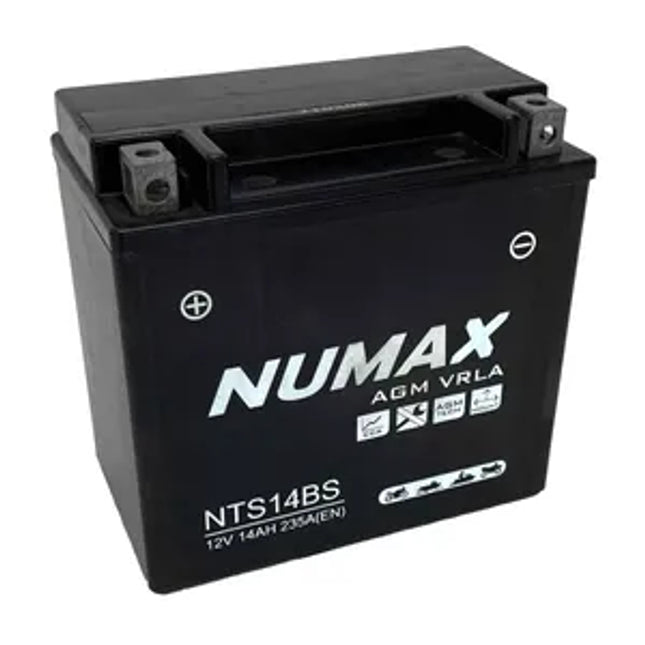 NTS14BS Numax AGM Motorbike Battery