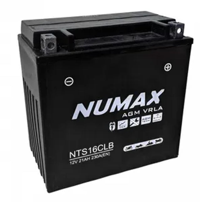 YB16CL-B (MB12V16CLB) Sealed Numax Motorbike Battery NTS16CLB