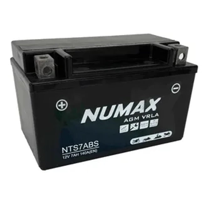 NTS7ABS Numax AGM Motorbike Battery