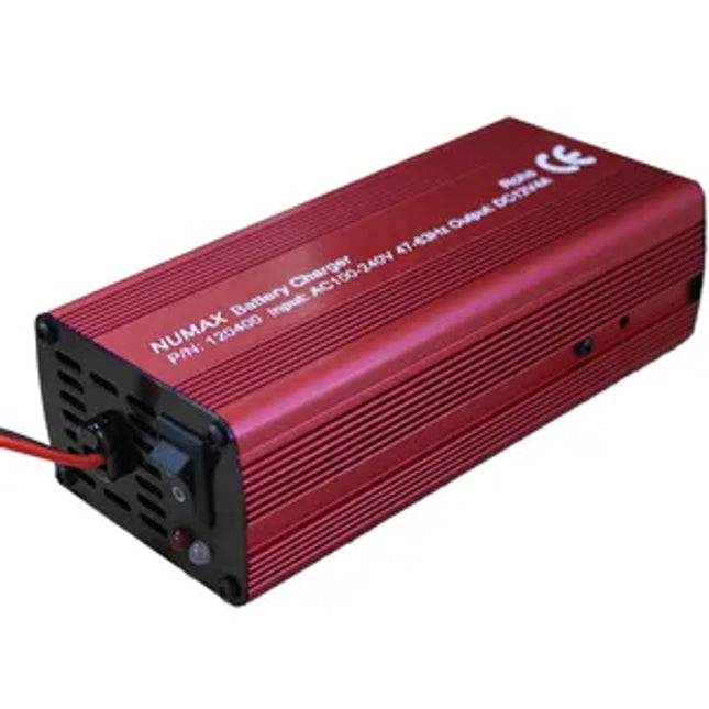 Numax Lawnmower Battery Charger 12V 4A