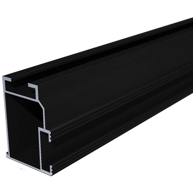 VarioSole+ Mounting rail 50 x 37 x 3600 mm black