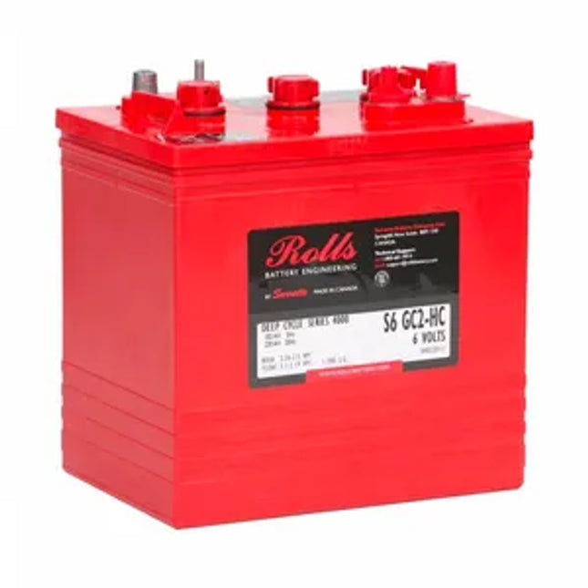 Rolls S290 Series 4000 6 Volt Battery (S6 Gc2-Hc) Battery