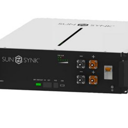 Sunsynk G5.3 Lithium Battery Module 5.32kWh LiFePO4 Battery - 48V Lithium - Wall Or Rack Mounted - Integrated DC Breaker