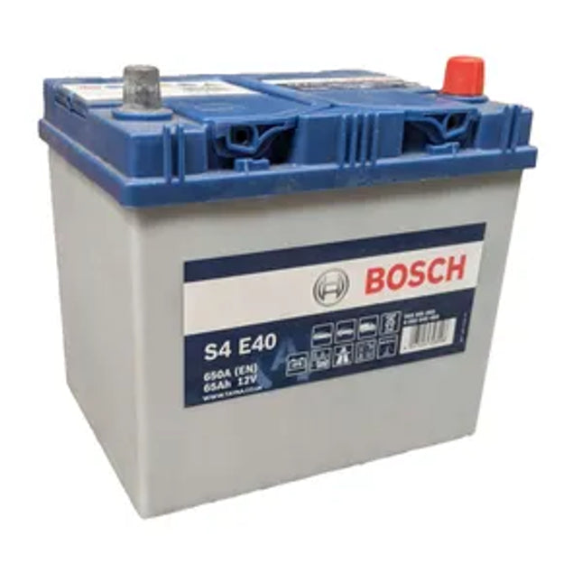 S4 E40 Bosch Car Battery 12V 65Ah Type 005L EFB S4E40