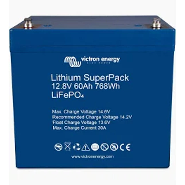 Victron Energy Lithium SuperPack 12.8V 60Ah (M6) – BAT512060705