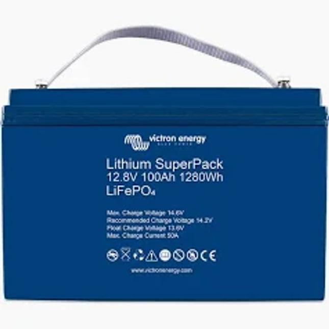 Victron Energy Lithium SuperPack 12,8V 100Ah (M8) High Current – BAT512110712