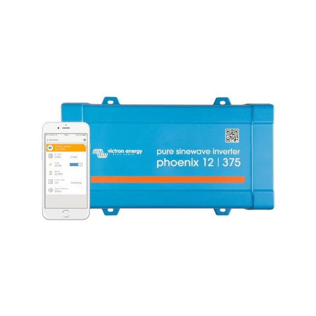 Victron Energy Phoenix Inverter 12/375 230V VE.Direct IEC PIN121371100 *with UK adapter*
