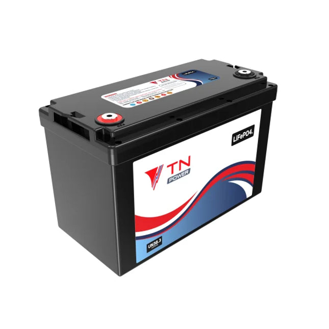 TN Power Lithium 12V 105Ah Leisure Battery LiFePO4 - BLUETOOTH