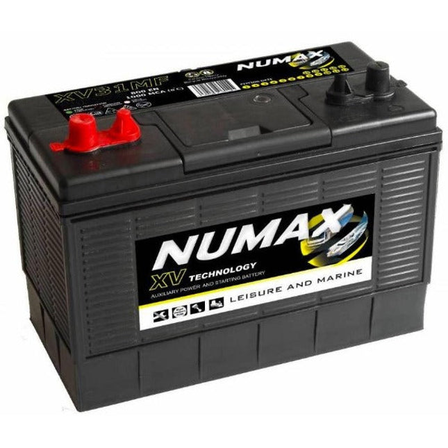 NUMAX XV31MF SEALED LEISURE BATTERY 12V 105AH CCA (EN) 740-Powerland