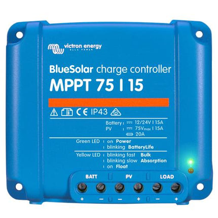 Victron Energy BlueSolar MPPT 75/15 – SCC010015050R-Powerland