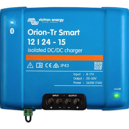 Victron Energy Orion-Tr Smart 12/24-15A (360W) Isolated DC-DC Charger – ORI122436120-Powerland