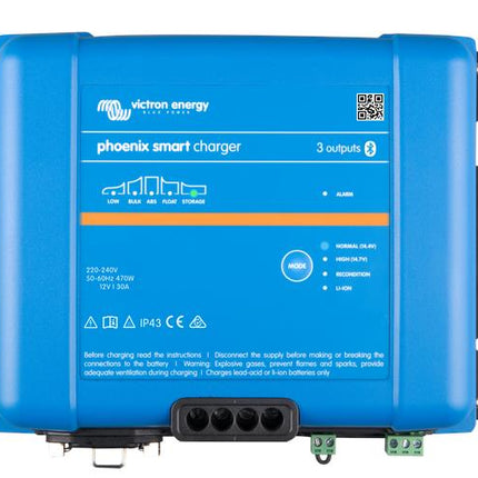 Victron Energy Phoenix Smart IP43 Charger 24/25(3) 230V – PSC242553085-Powerland